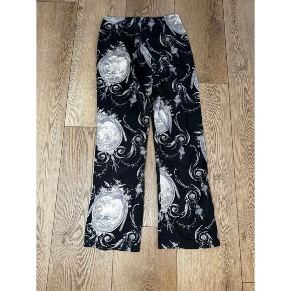 Vintage Signe Paris Printed Pant Size 4 - Picture 4 of 5